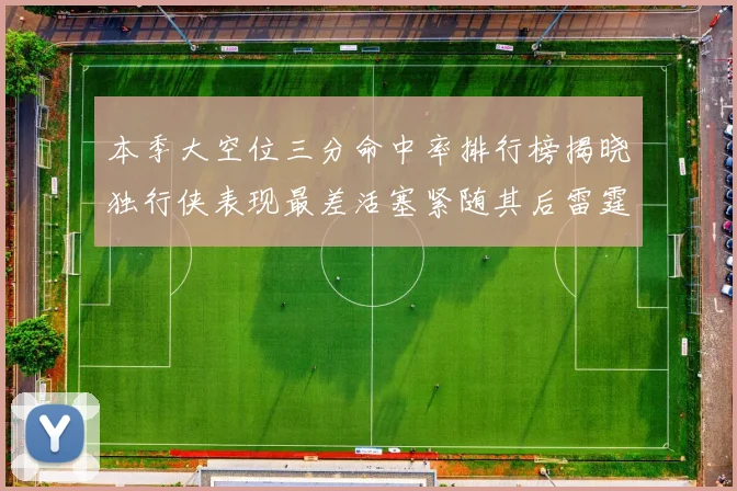 本季大空位三分命中率排行榜揭晓独行侠表现最差活塞紧随其后雷霆排名第九