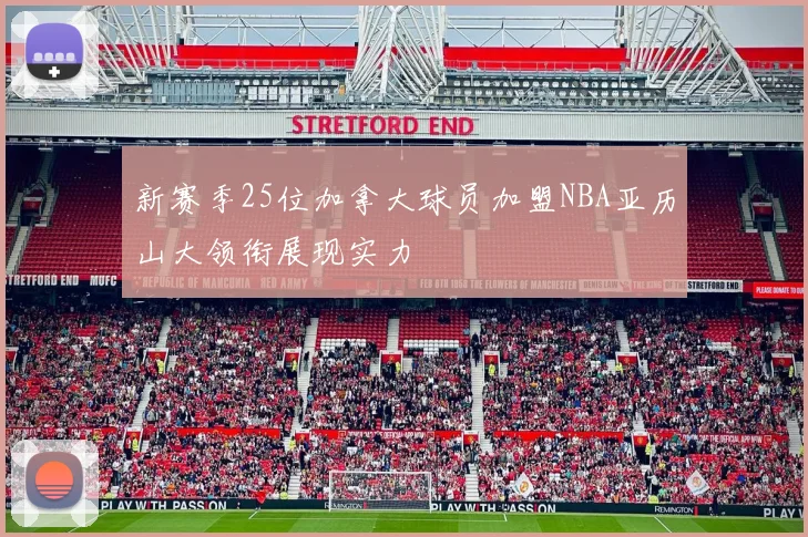 新赛季25位加拿大球员加盟NBA亚历山大领衔展现实力